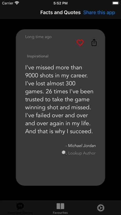 Facts and Quotes screenshot 1